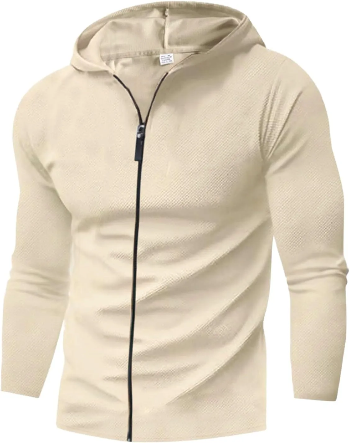 Men's 2 Piece Hoodie Sweatshirt Tracksuit Hooded Cardigan Solid Color Long Sleeve Pants Set Men's Tracksuit 2 Pieces