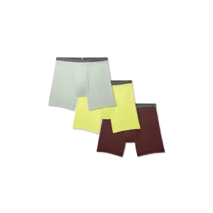 Men's Active Flyless Boxer Brief 3-Pack
