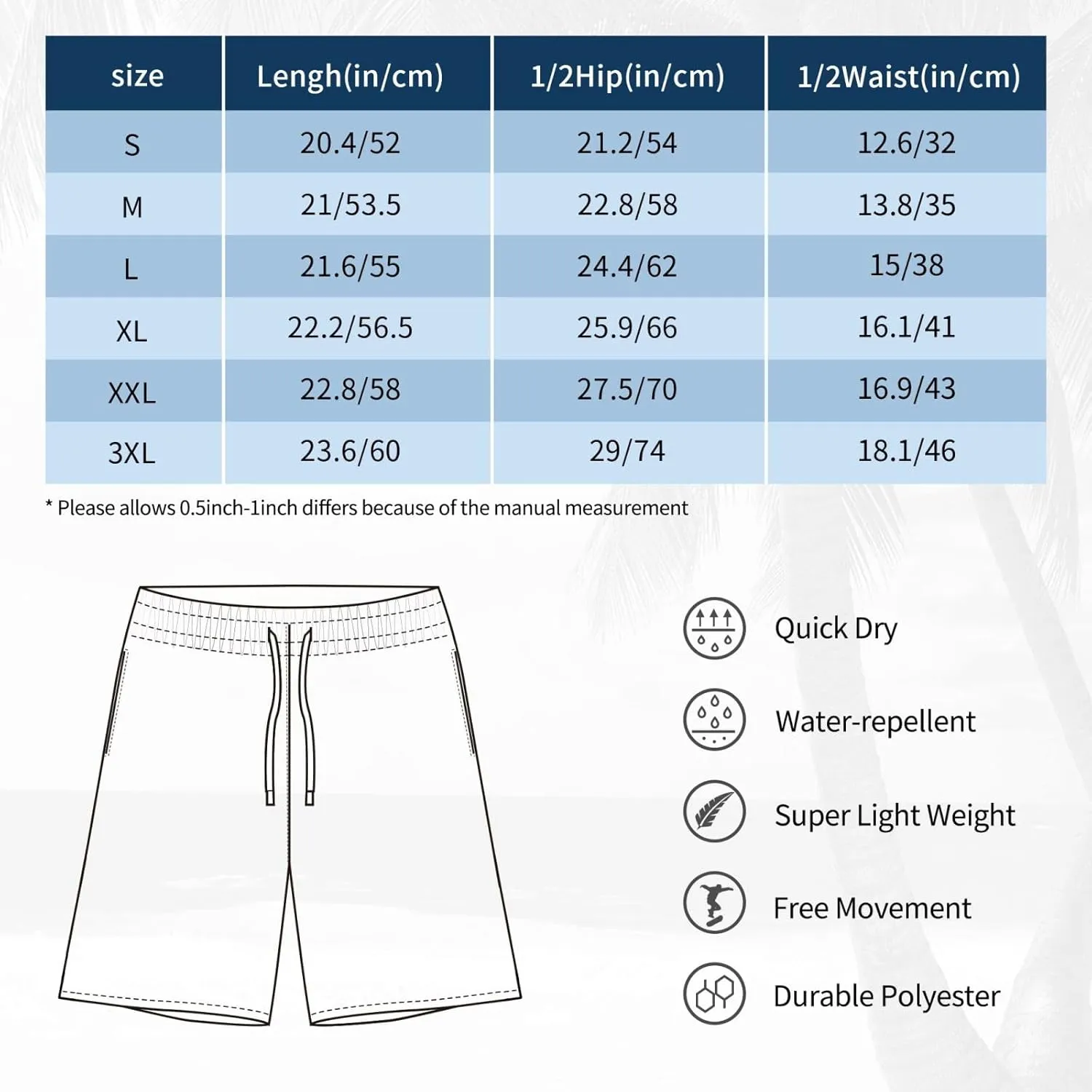 Men's Beach Shorts Quick Dry Swim Trunks Board Surf Summer, Panda Animal Pattern