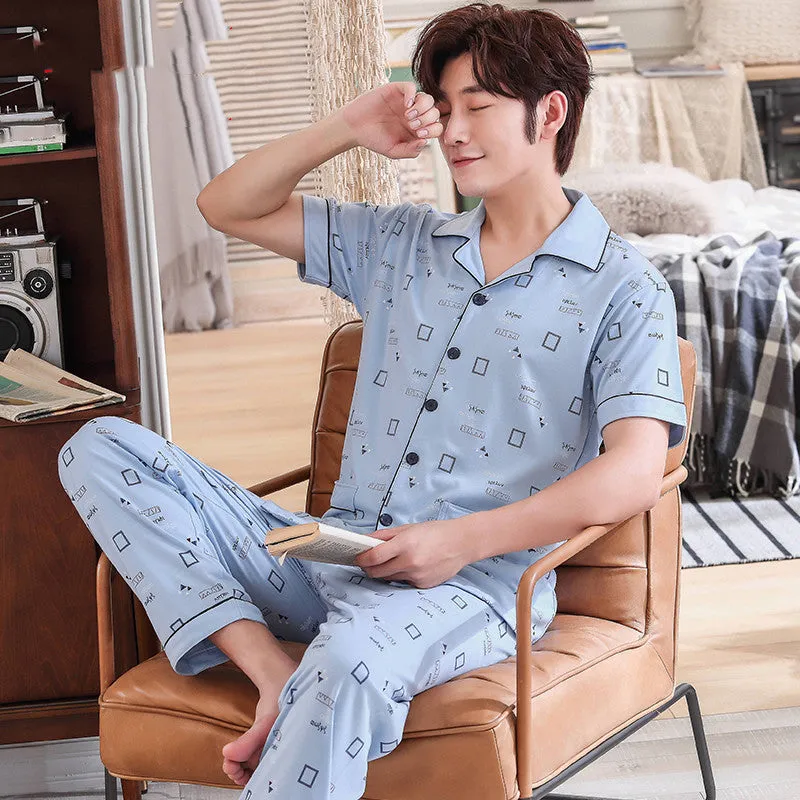 Men's cotton pajamas -  Men's Pajama Set
