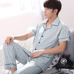 Men's cotton pajamas -  Men's Pajama Set