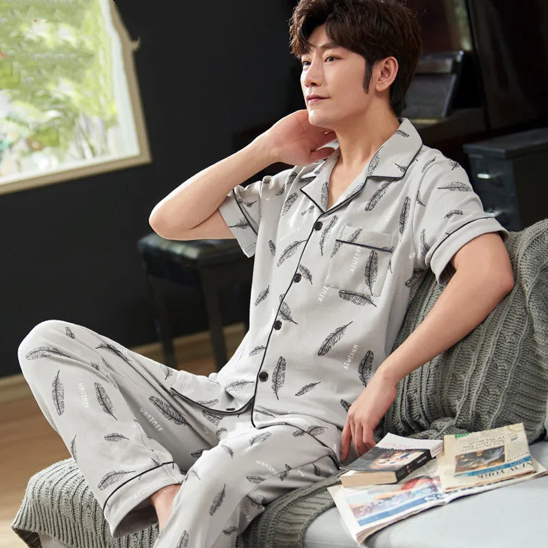 Men's cotton pajamas -  Men's Pajama Set