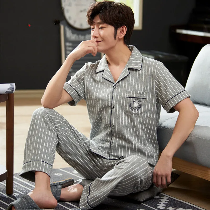 Men's cotton pajamas -  Men's Pajama Set