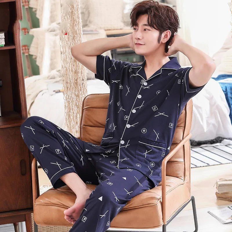 Men's cotton pajamas -  Men's Pajama Set
