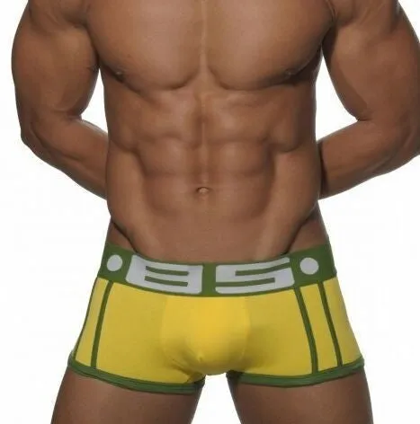 Mens Cotton Sexy Boxers Underwear with Pouch