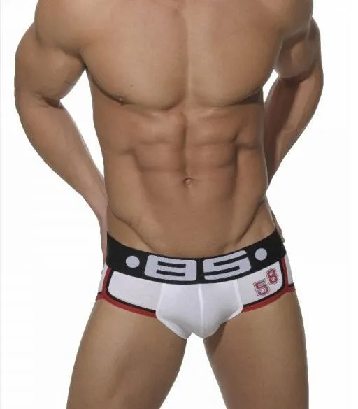 Mens Cotton Sexy Boxers Underwear with Pouch