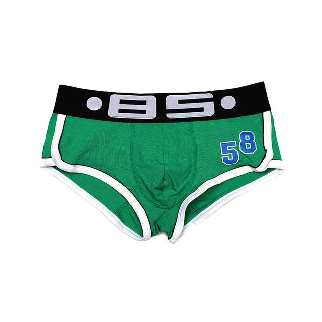 Mens Cotton Sexy Boxers Underwear with Pouch
