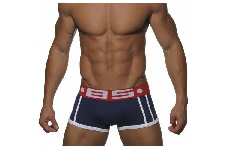 Mens Cotton Sexy Boxers Underwear with Pouch