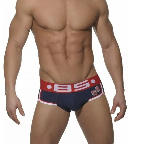 Mens Cotton Sexy Boxers Underwear with Pouch
