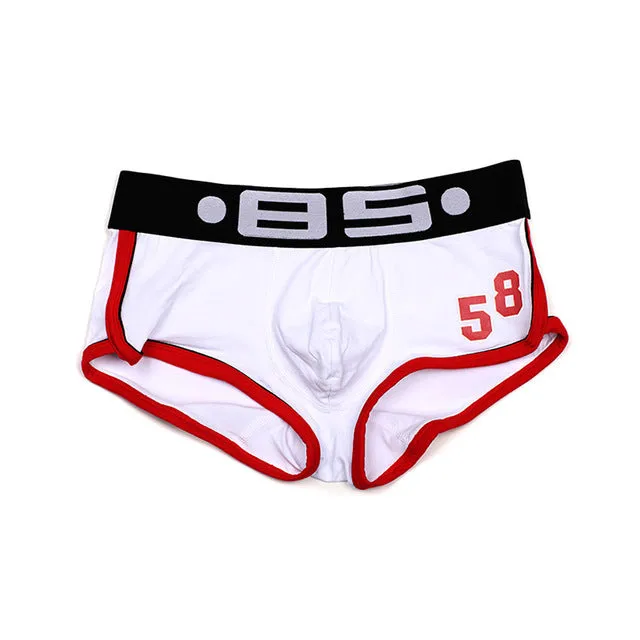 Mens Cotton Sexy Boxers Underwear with Pouch