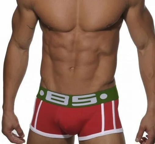 Mens Cotton Sexy Boxers Underwear with Pouch