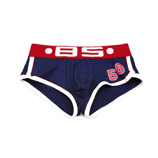 Mens Cotton Sexy Boxers Underwear with Pouch