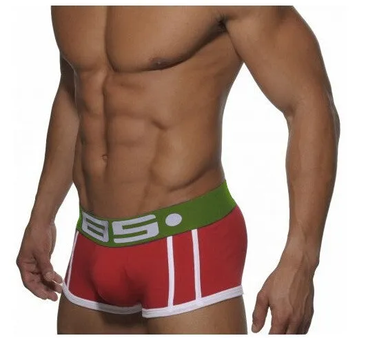 Mens Cotton Sexy Boxers Underwear with Pouch