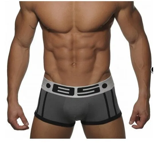 Mens Cotton Sexy Boxers Underwear with Pouch