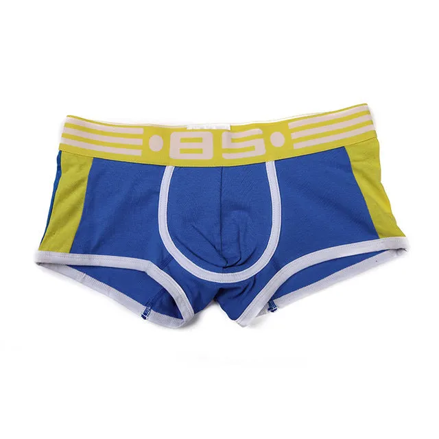 Mens Cotton Sexy Boxers Underwear with Pouch