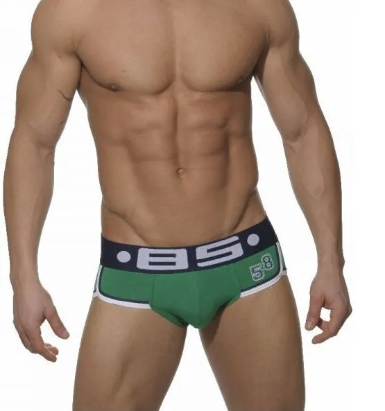 Mens Cotton Sexy Boxers Underwear with Pouch