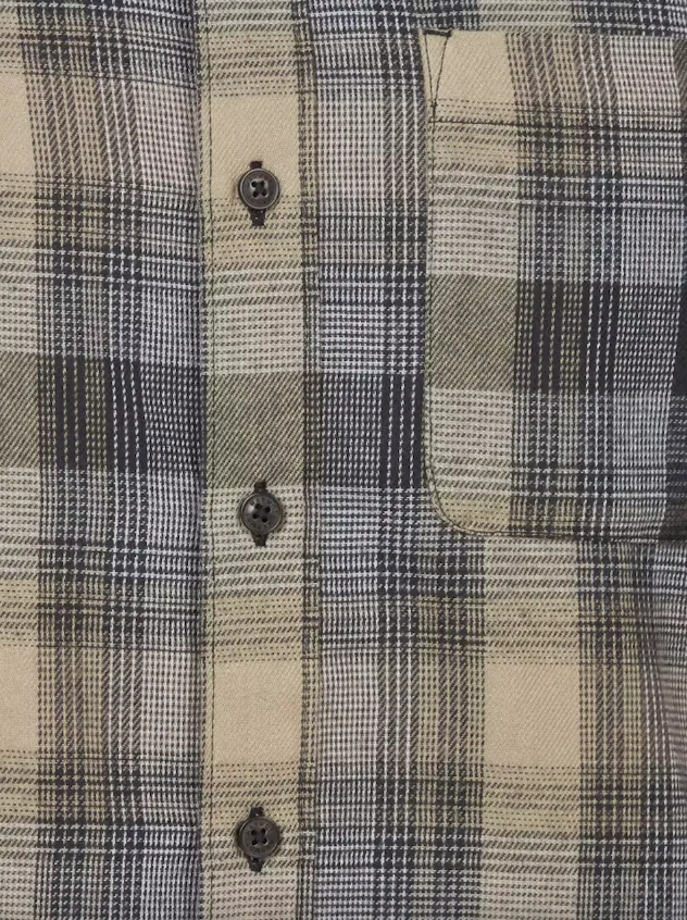 Men's Fairfax Novelty Lightweight Flannel Shirt - Black