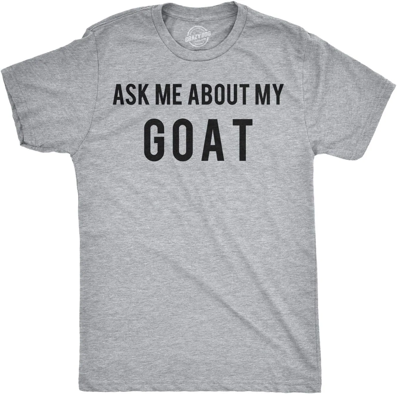 Mens Funny Animal Shirts Crazy Polar Bear Goat Flip Squirrel Hunter and Crow Animal Graphic Tees