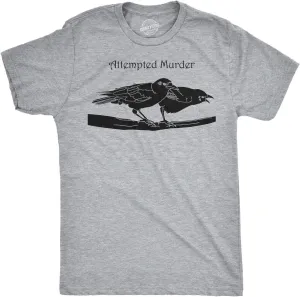 Mens Funny Animal Shirts Crazy Polar Bear Goat Flip Squirrel Hunter and Crow Animal Graphic Tees
