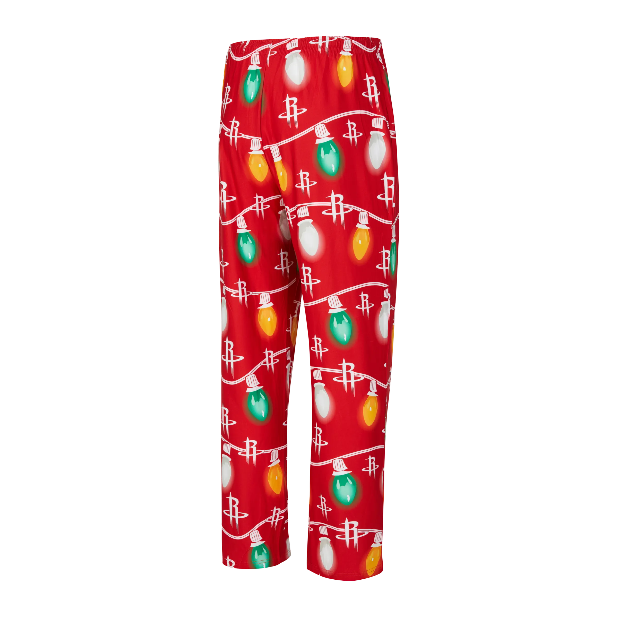 Men's Houston Rockets Concept Sports Holiday Pajama Set
