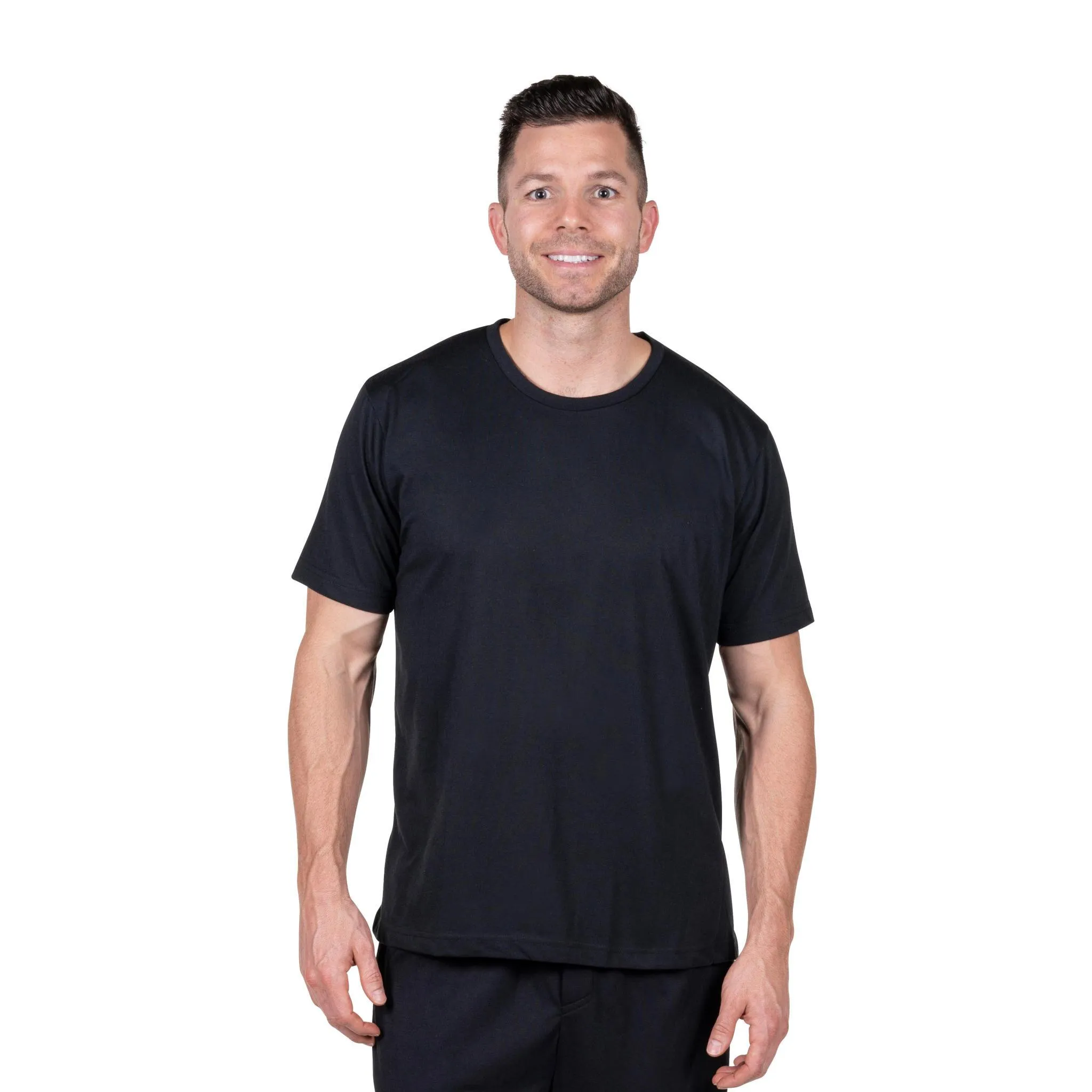 Men's Moisture Wicking Crew Neck T-Shirt