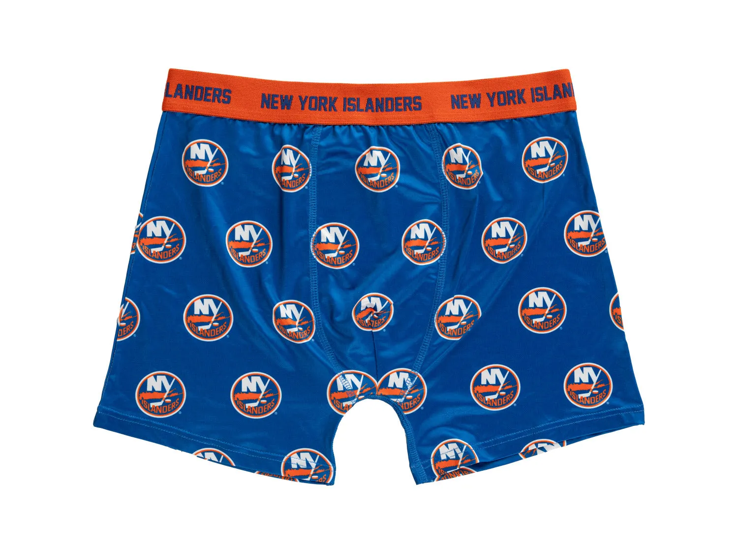 Men's New York Islanders All Over Boxer Briefs - 2 Pack Underwear