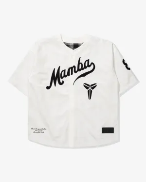 MENS NIKE KOBE BASEBALL TOP (SAIL/BLACK)