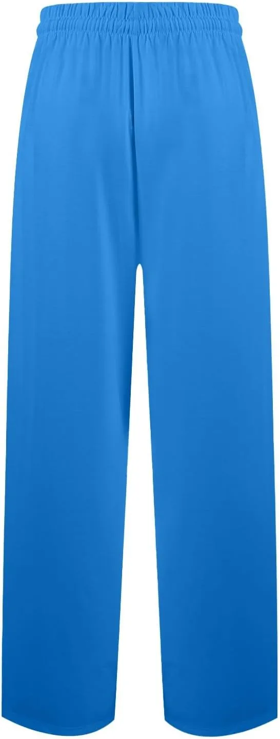 Men's Pajama Bottoms Cotton Comfy Drawstring Waist Sleep Lounge Pants with Pockets Loose Fit Pajama Pants