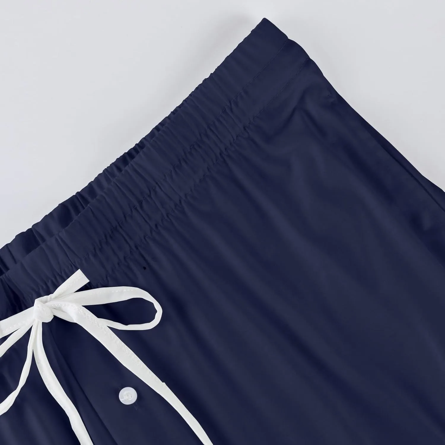 Mens Pajama Pants Casual Straight Leg Elastic Waist Sweatpants Drawstring Lounge Sleep Pants With Pockets
