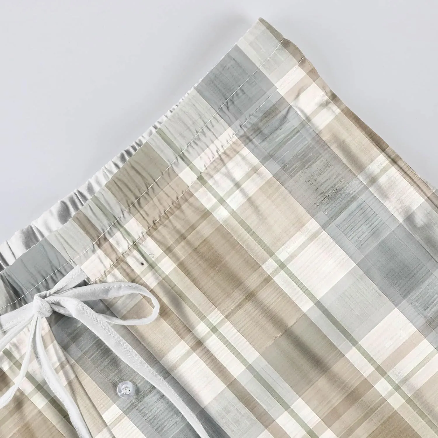 Mens Pajama Pants Comfy Soft Plaid Sleep & Lounge Pants Casual Baggy Long Pj Bottoms with Pockets