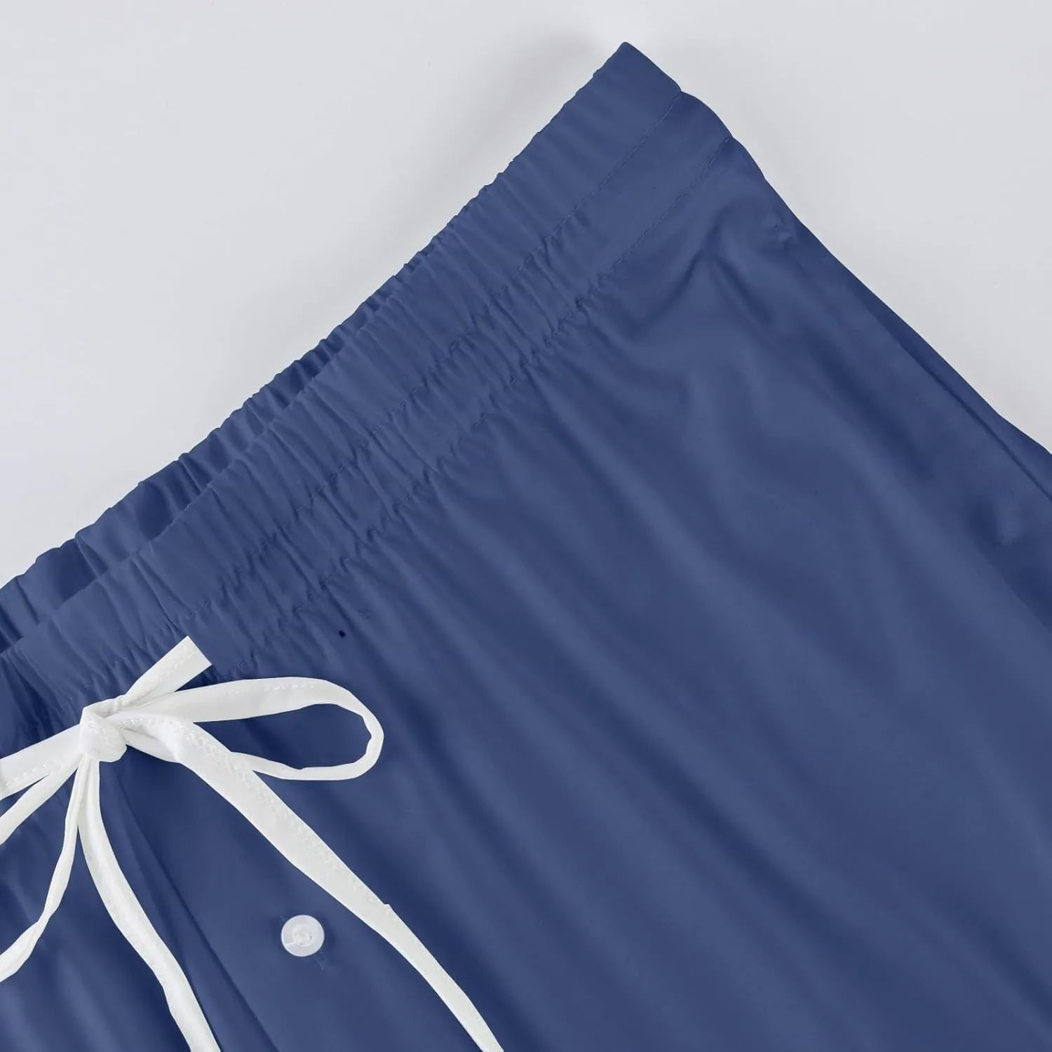 Mens Pajama Pants, Soft Cotton Sleep Lounge Pants Solid ComfortSoft Sleep Pant with Pockets and Drawstring
