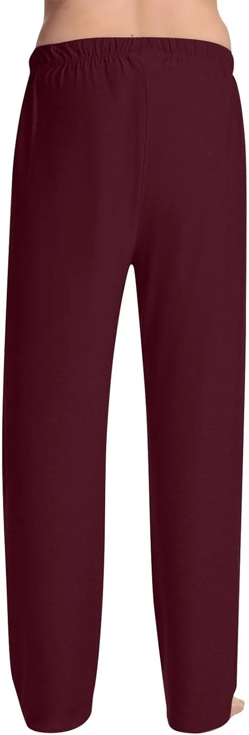 Mens Pajama Pants Soft Lightweight Drawstring Pajama Bottoms with Pockets Sleep Lounge Pants for Men