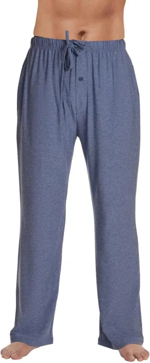 Mens Pajama Pants Soft Lightweight Drawstring Pajama Bottoms with Pockets Sleep Lounge Pants for Men
