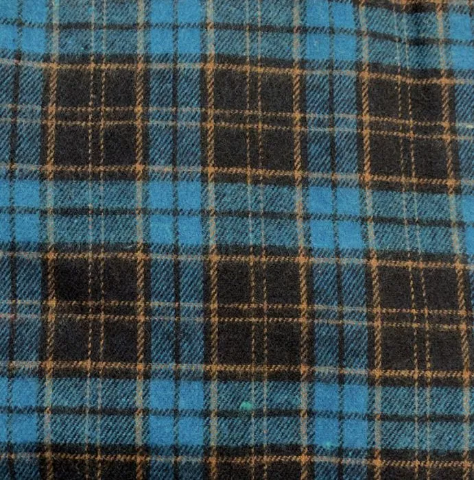 Men's Plaid Flannel Pajama Set