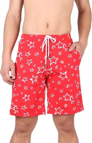 Mens Sleep Shorts Cotton Pajama Shorts Sleepwear Lounge Shorts with Pockets for Summer