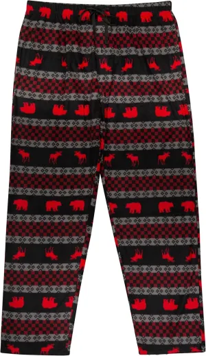 Mens Soft Pajama Pants With Pockets,Outdoorwear Lounge Bottom - Small - 5XL