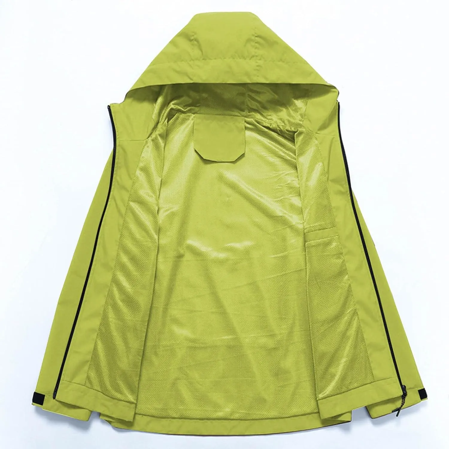Mens Softshell Jacket with Hood Waterproof Windbreaker Lightweight Rain Jacket for Outdoor Hiking Travel