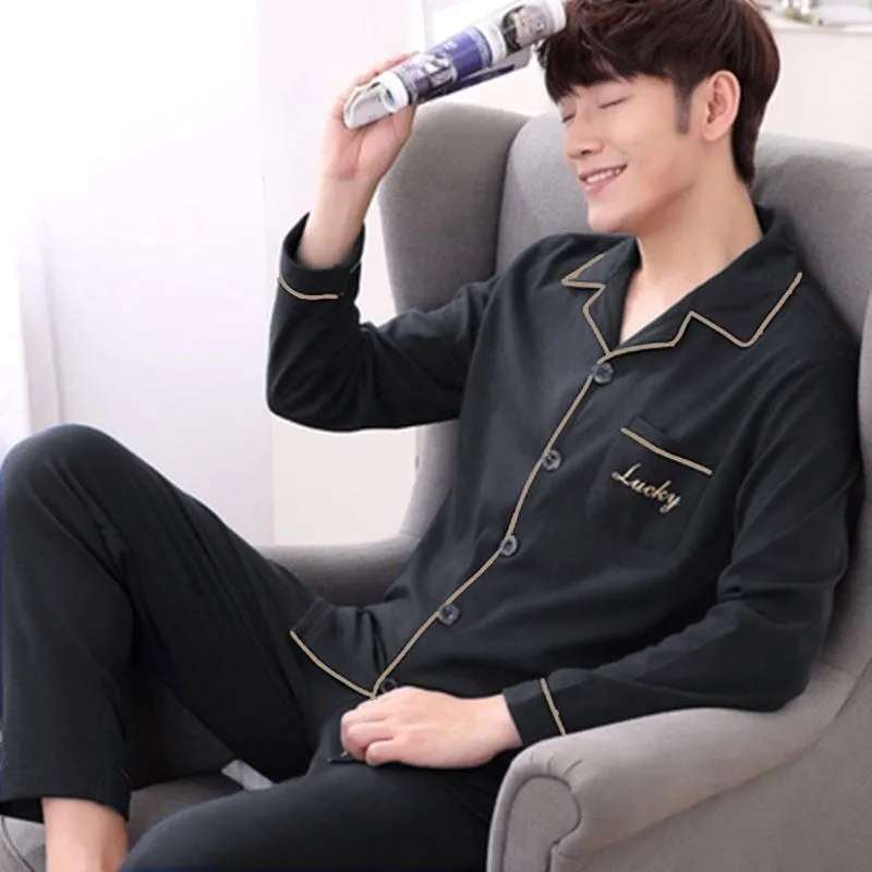 Men's Spring & Autumn Pajamas