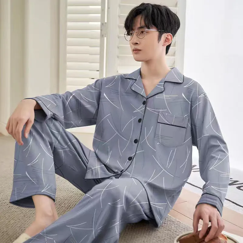 Men's Spring & Autumn Pajamas