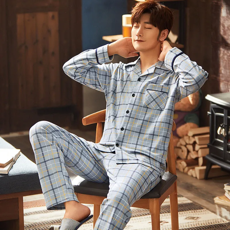 Men's Spring & Autumn Pajamas