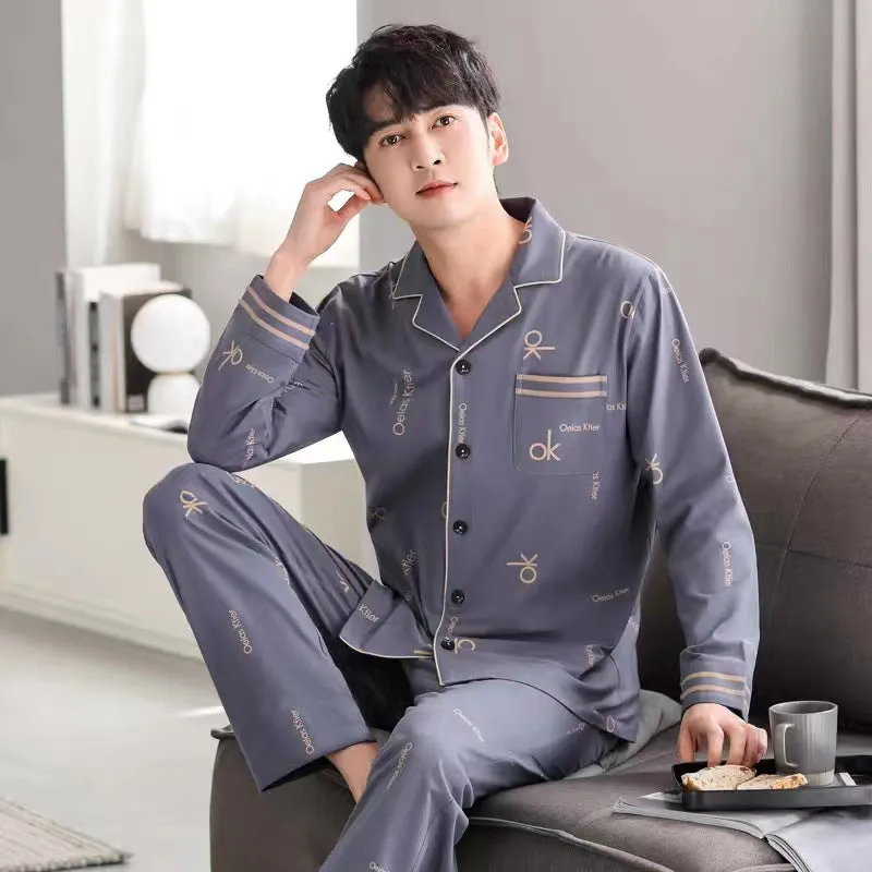 Men's Spring & Autumn Pajamas