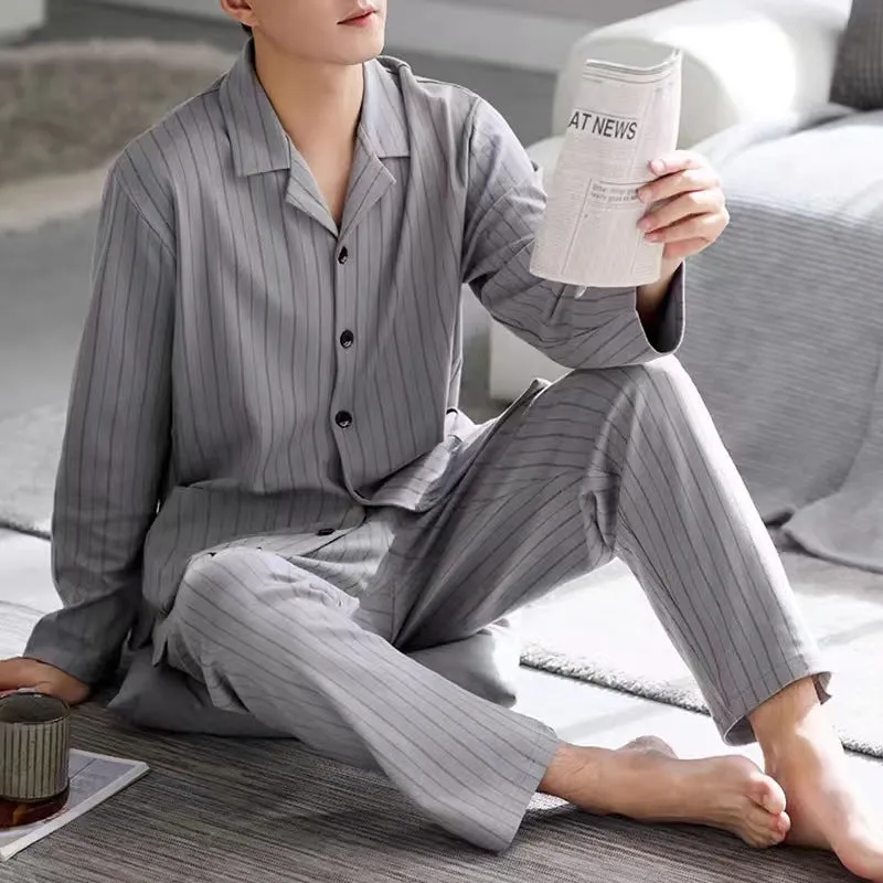 Men's Spring & Autumn Pajamas