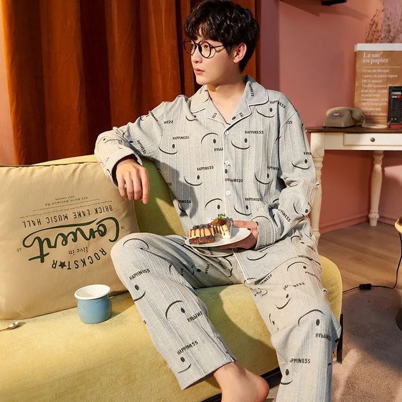 Men's Spring & Autumn Pajamas