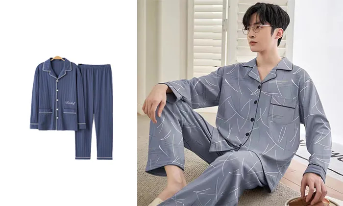 Men's Spring & Autumn Pajamas