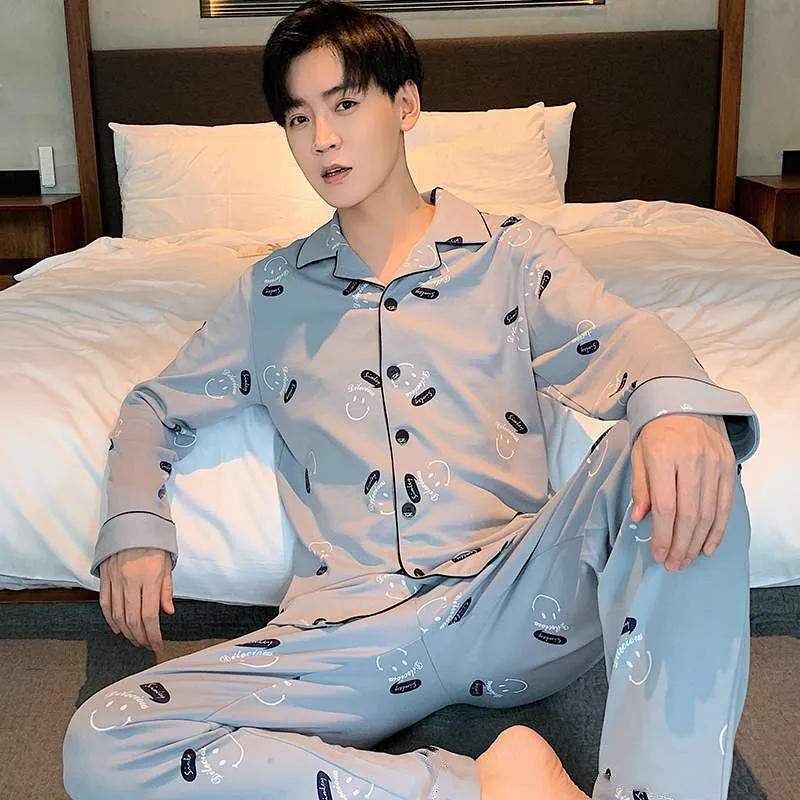 Men's Spring & Autumn Pajamas