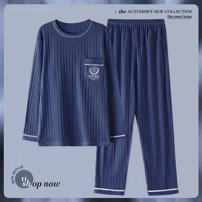 Men's Spring & Autumn Pajamas
