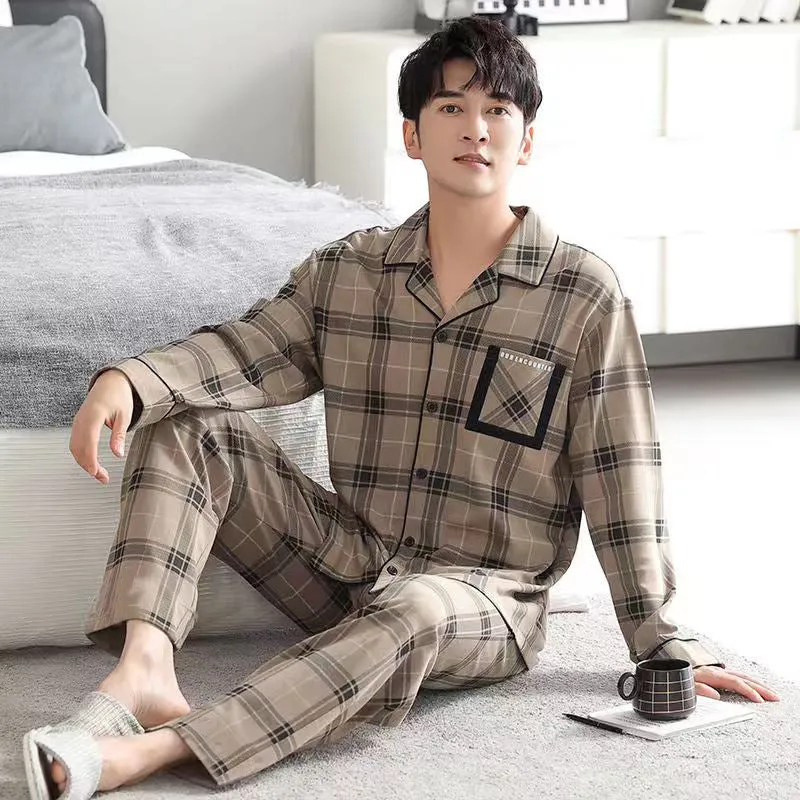 Men's Spring & Autumn Pajamas
