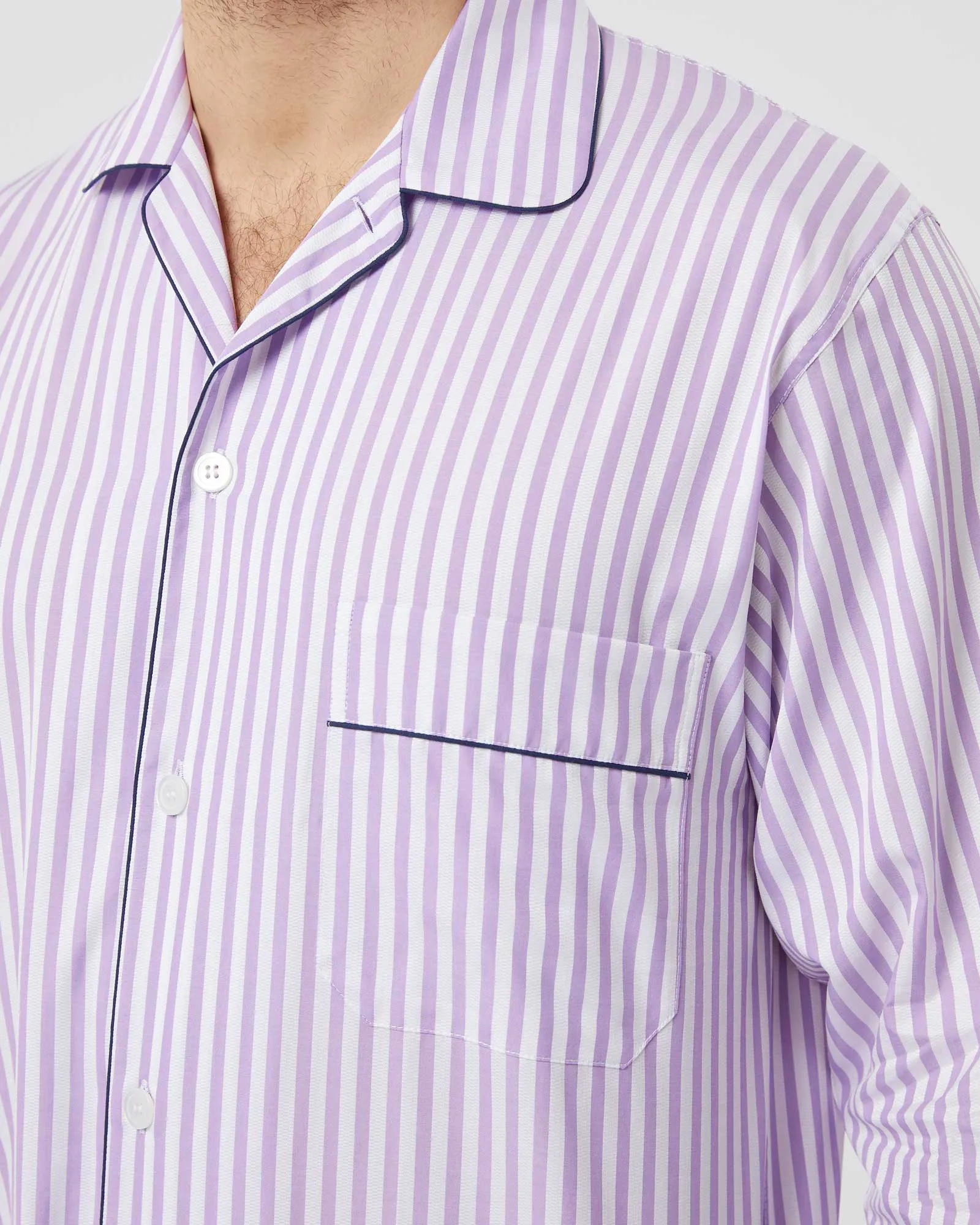 Men's Two-Fold Cotton Pajamas - Newington