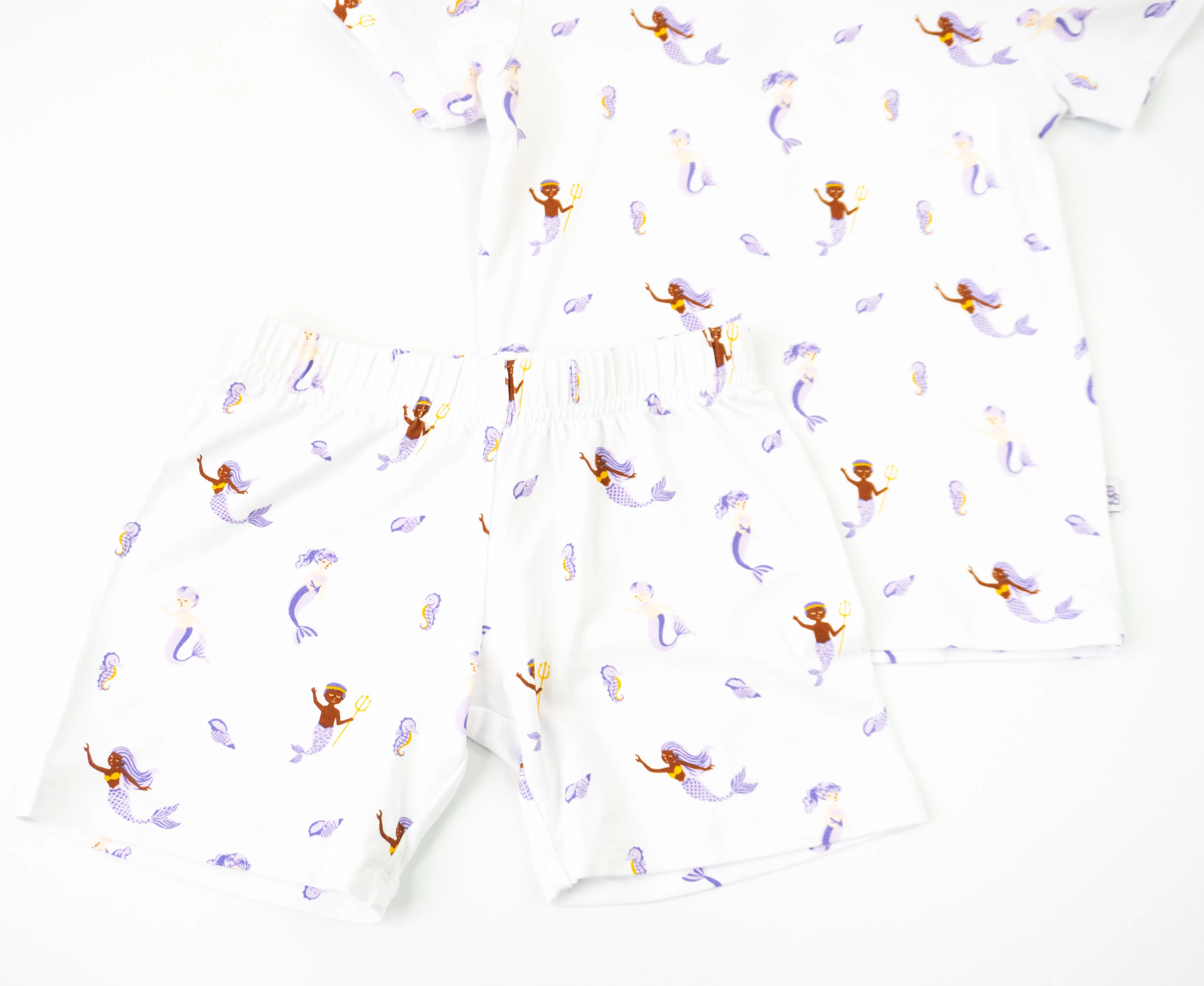 Mermaid | Short Sleeve Pajamas