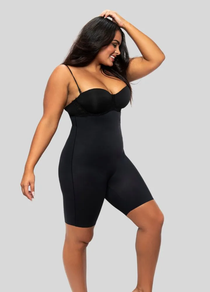 Microfiber Seamless High Waisted Shorts